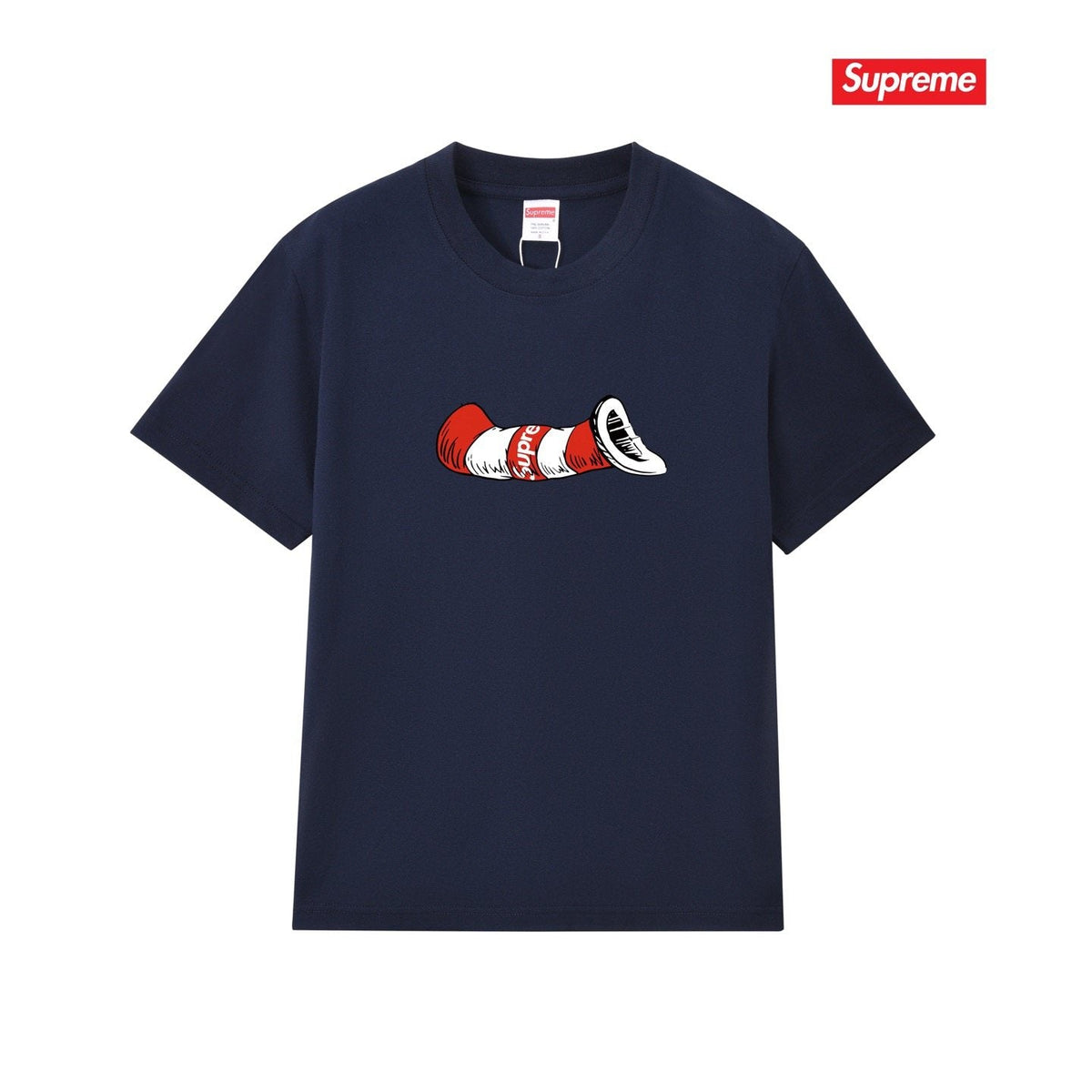 Supreme Center Graphic Short-Sleeve T-Shirt ¡ª front