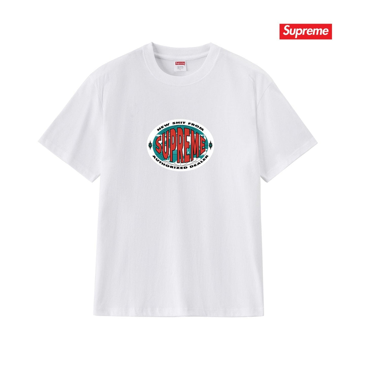 Supreme Front and Back Graphic T-Shirt ¡ª front