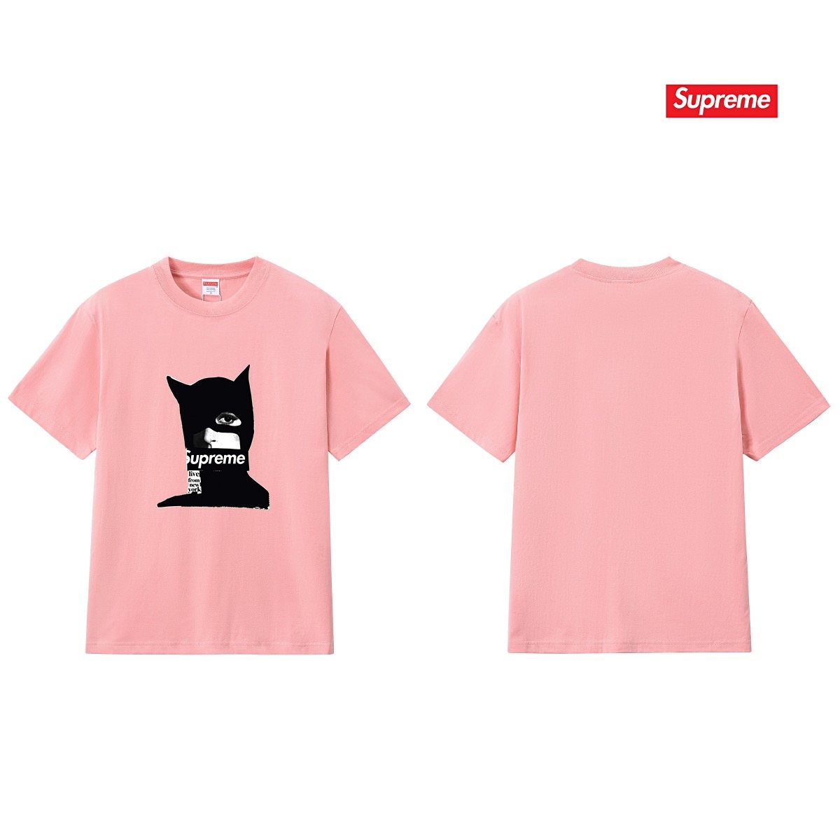 Supreme Cat Graphic Short-Sleeve T-Shirt ¡ª back
