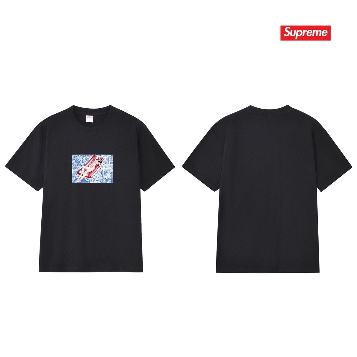 Supreme Rectangular Graphic T-Shirt ¡ª back