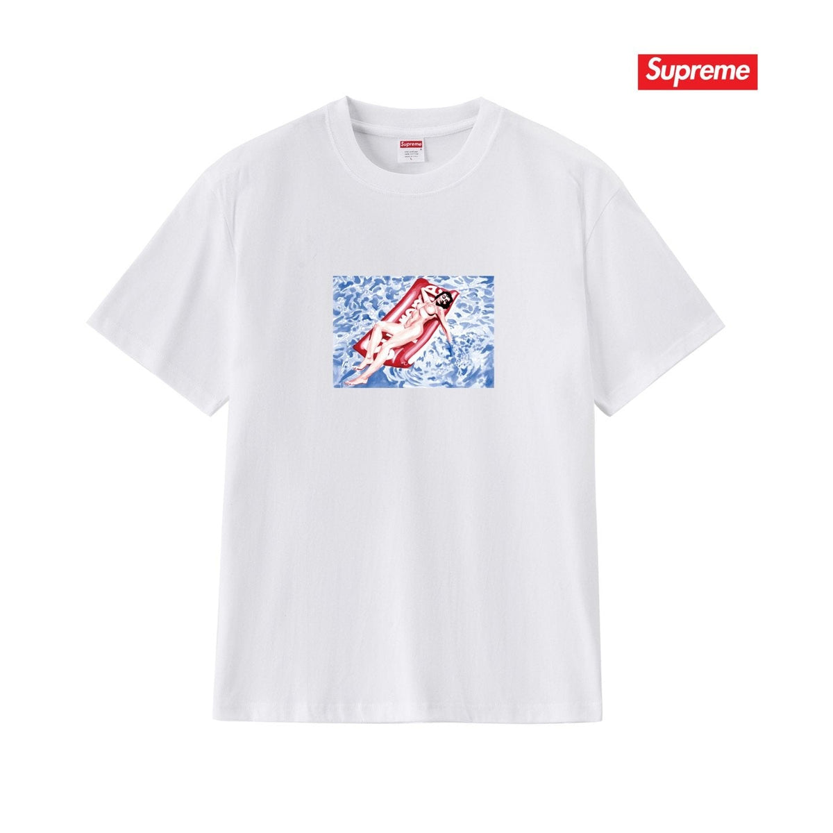 Supreme Rectangular Graphic T-Shirt ¡ª front