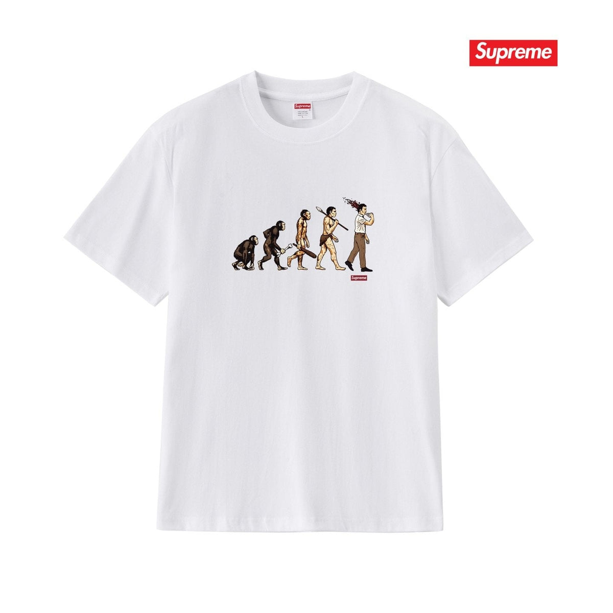 Supreme Evolution Graphic Short-Sleeve T-Shirt ¡ª front