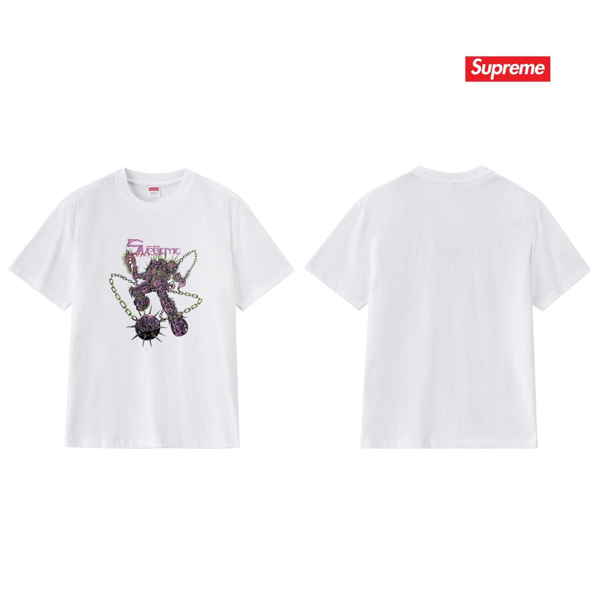 Supreme Front Graphic Short-Sleeve T-Shirt ¡ª back
