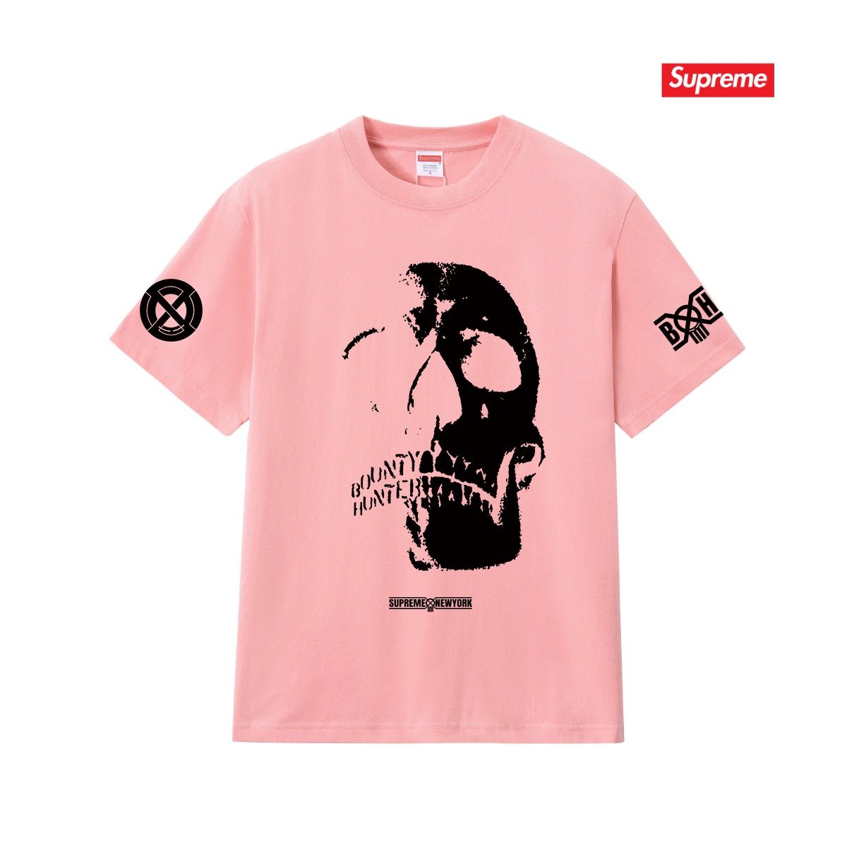 Supreme Skull Graphic Short-Sleeve T-Shirt ¡ª front