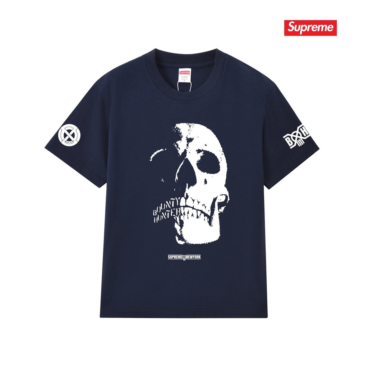 Supreme Skull Graphic Short-Sleeve T-Shirt ¡ª front