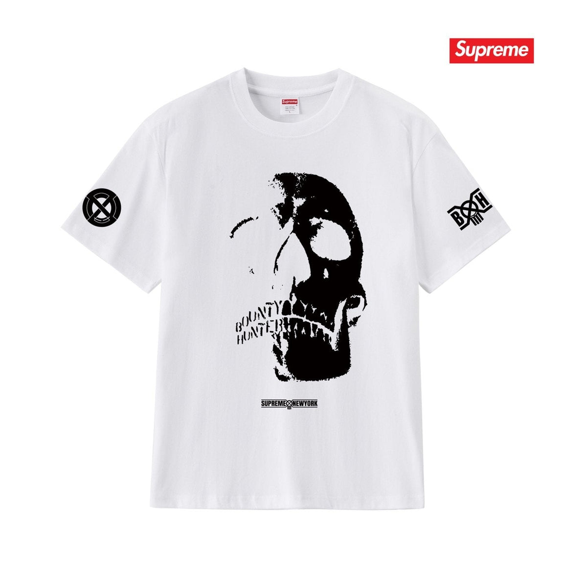 Supreme Skull Graphic Short-Sleeve T-Shirt ¡ª front