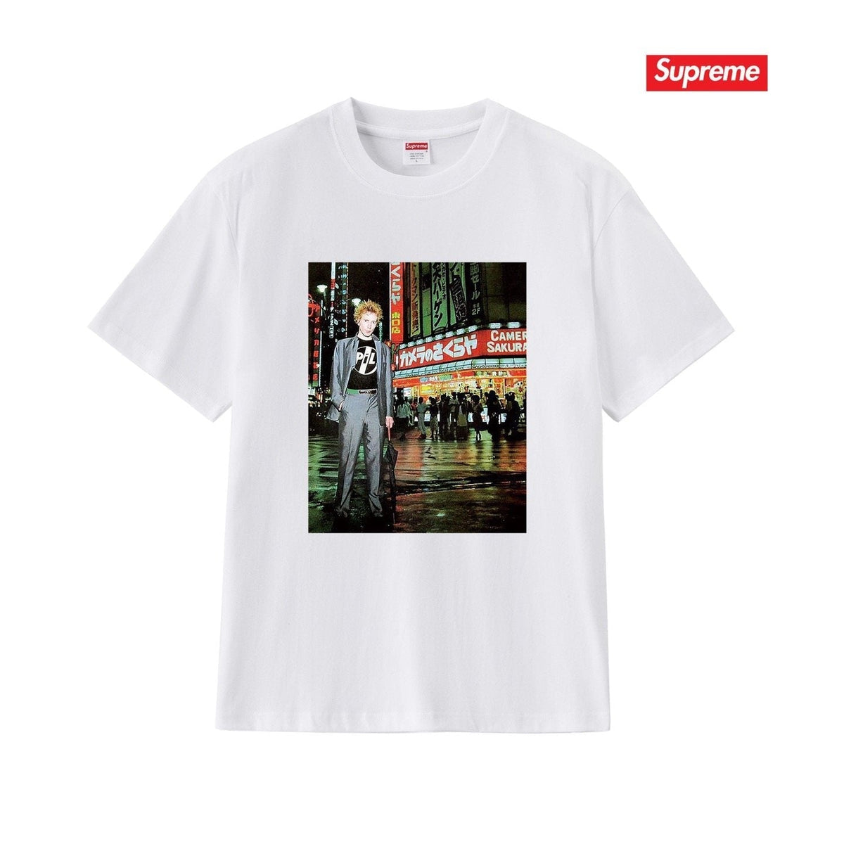Supreme Live in Tokyo Photo Graphic T-Shirt ¡ª front