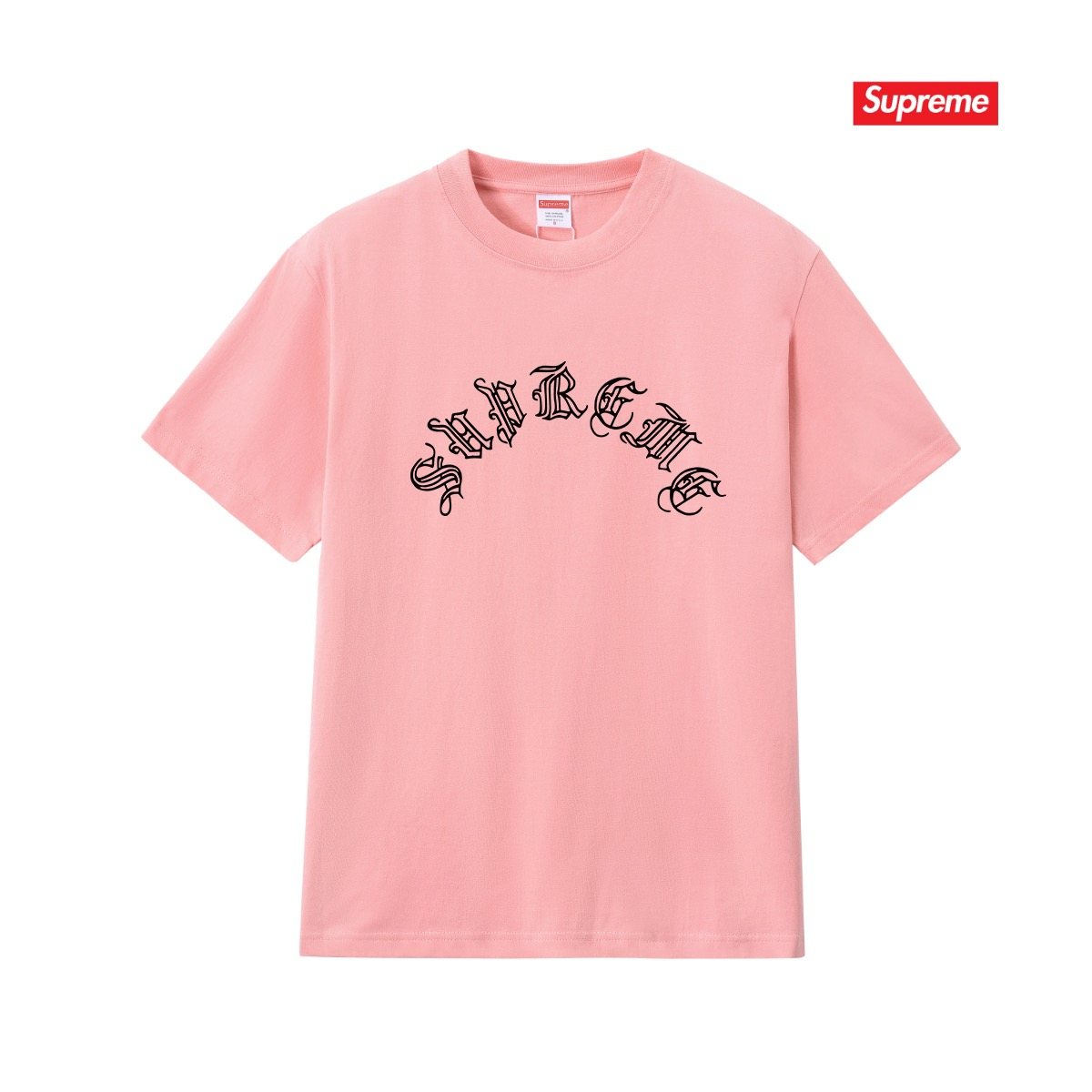 Supreme Arched Gothic Graphic T-Shirt ¡ª front