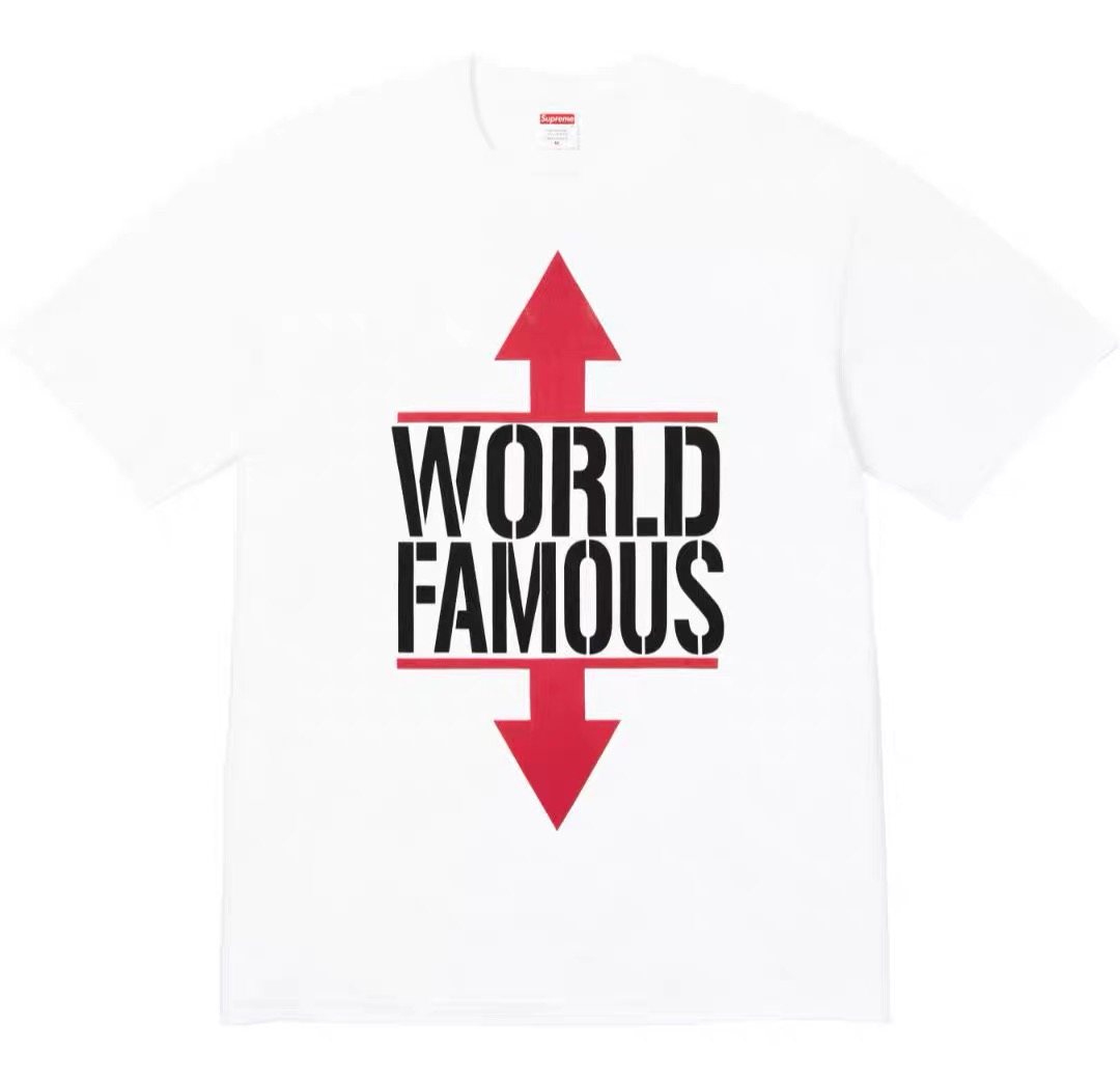 Supreme World Famous Short-Sleeve Graphic T-Shirt ¡ª hero