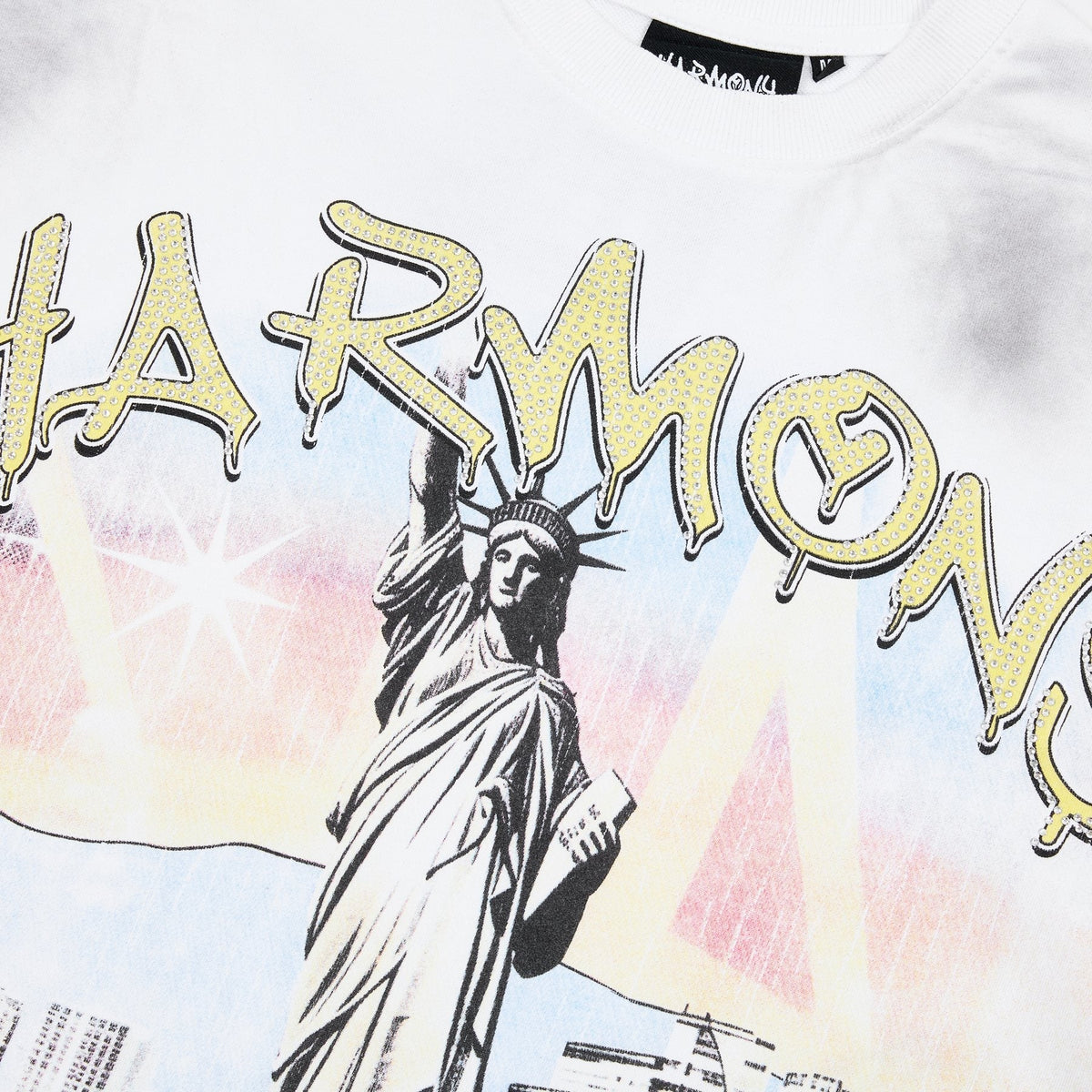 HARMONY Liberty Harbor Tour Graphic T-Shirt ¡ª detail