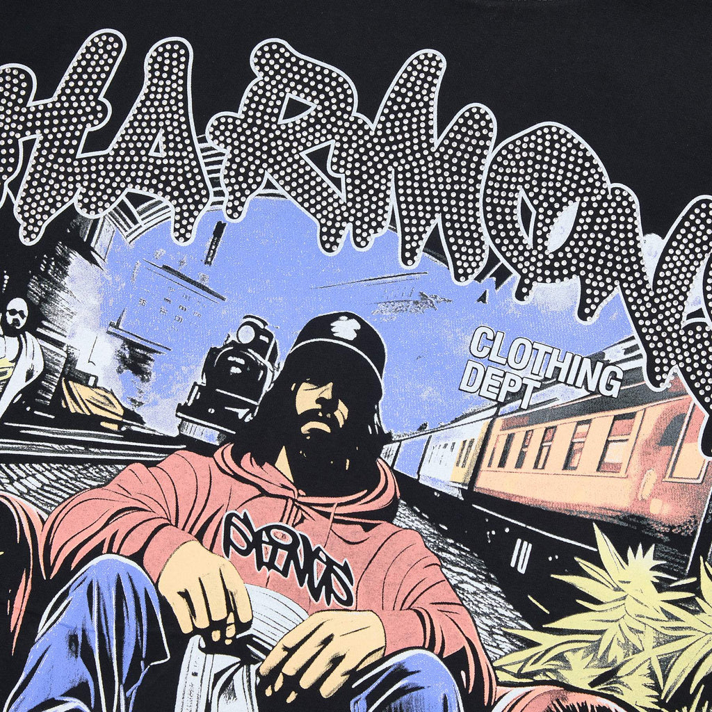 HARMONY Illustrated Graphic Short-Sleeve T-Shirt ¡ª detail