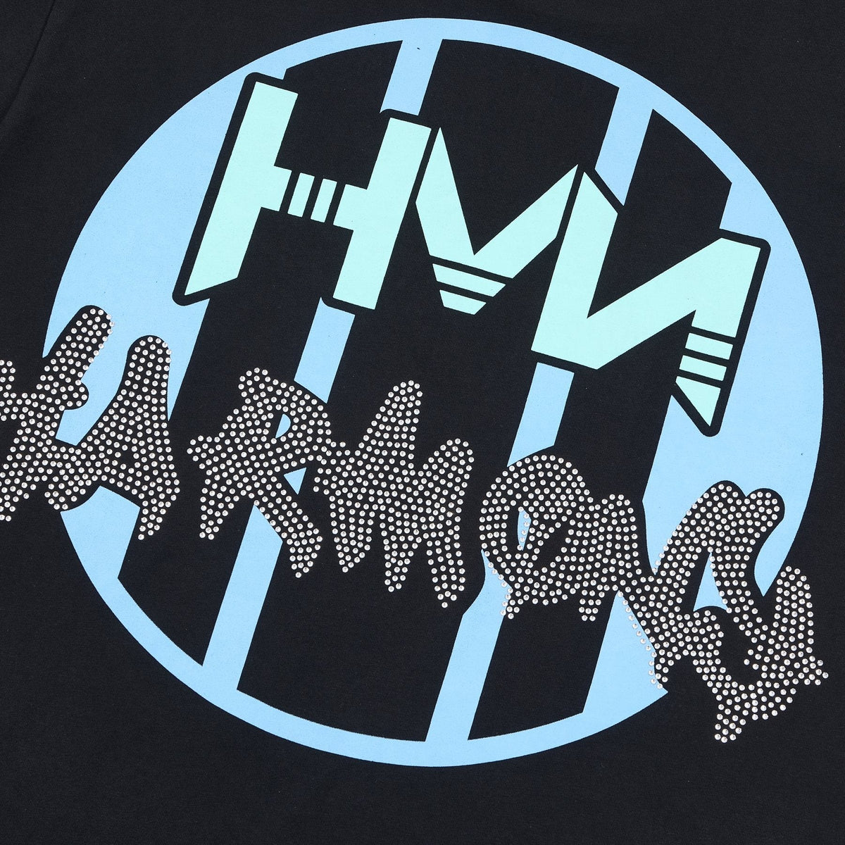 HARMONY Guitar Skeleton Graphic T-Shirt ¡ª detail
