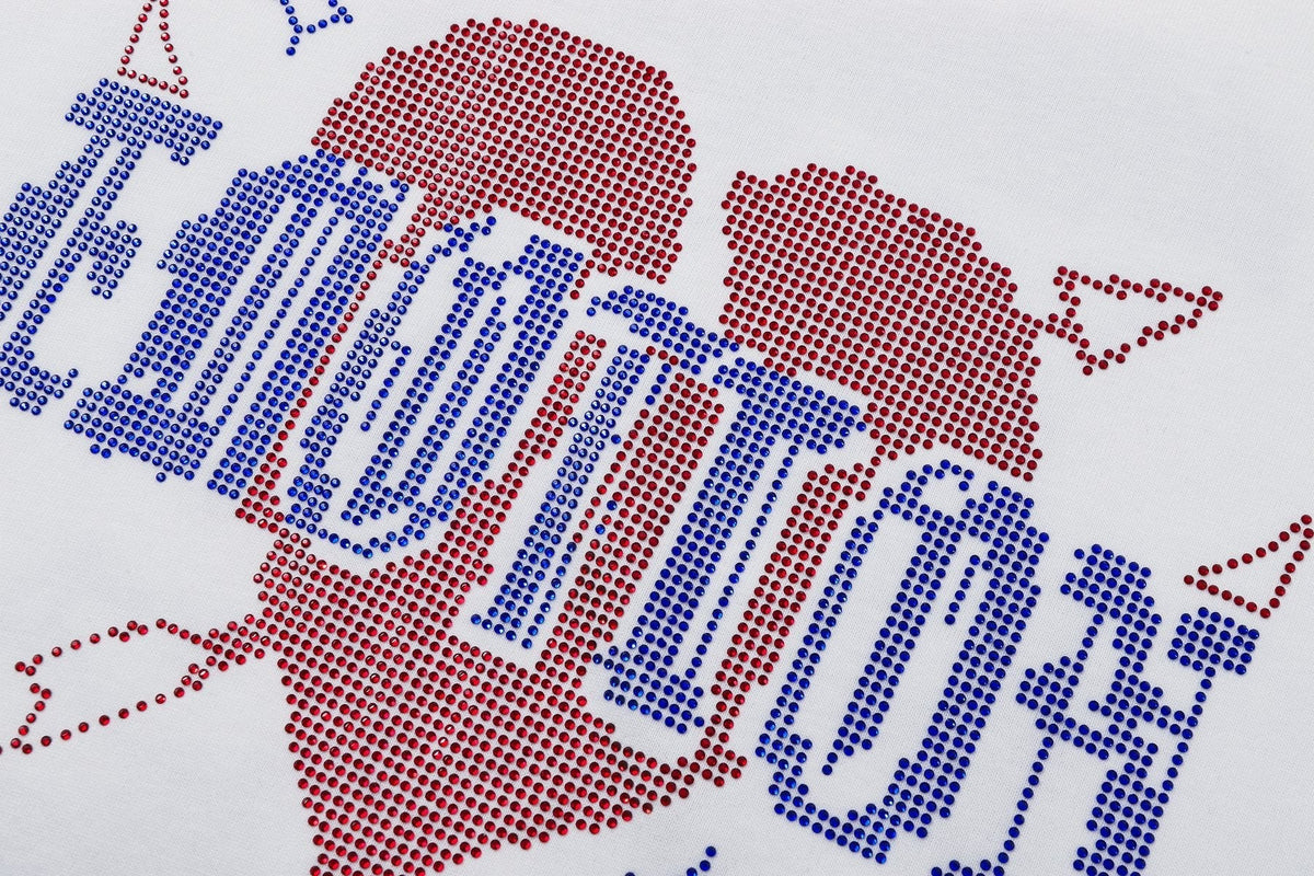 MIXED EMOTION Heart Graphic Short-Sleeve T-Shirt ¡ª detail