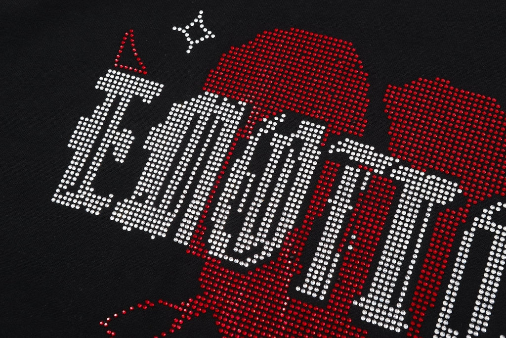 MIXED EMOTION Heart Graphic Short-Sleeve T-Shirt ¡ª detail