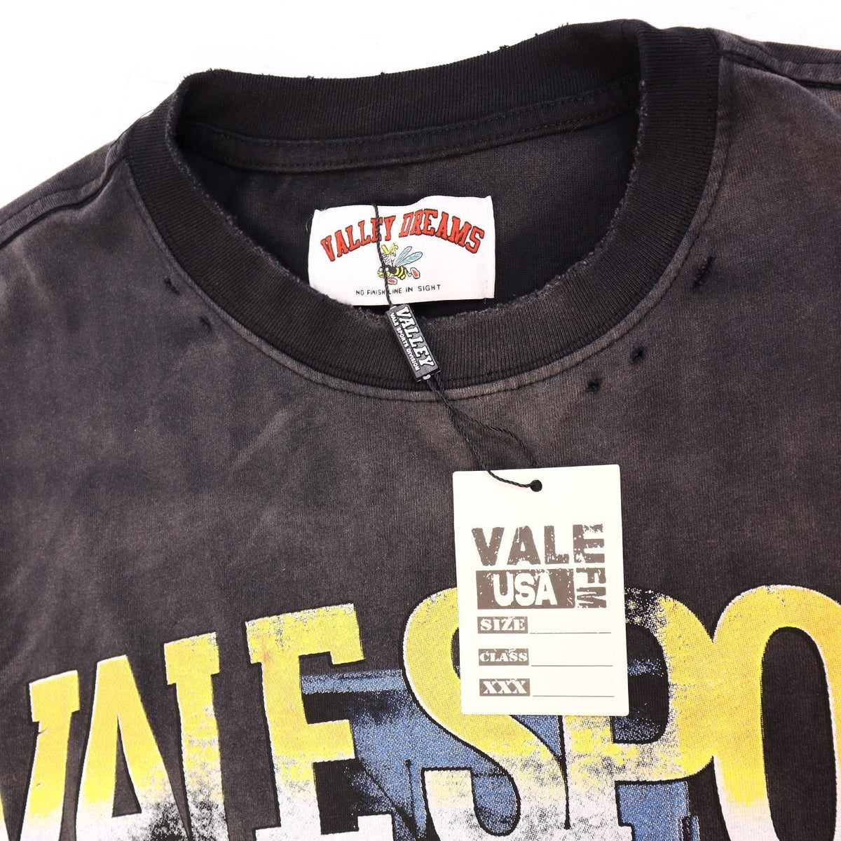 Valley Dreams Jesus Jersey Graphic T-Shirt ¡ª hang_tag