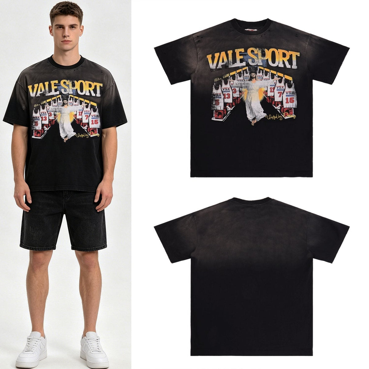 Valley Dreams Jesus Jersey Graphic T-Shirt ¡ª context
