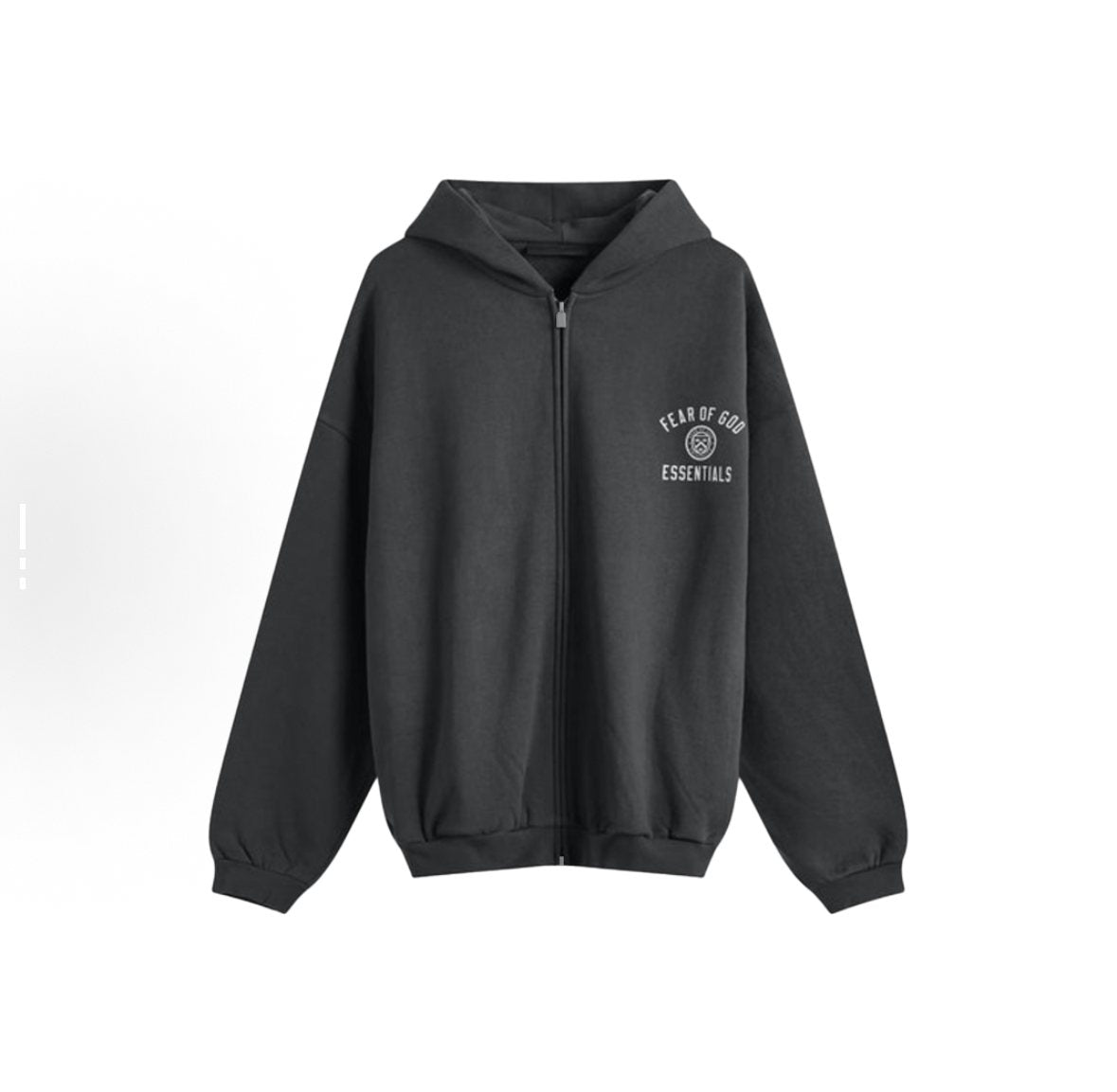 Fear of God State Graphic Zip Hoodie ¡ª front