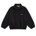 Essentials Black Half-Zip Windbreaker Jacket ¡ª hero