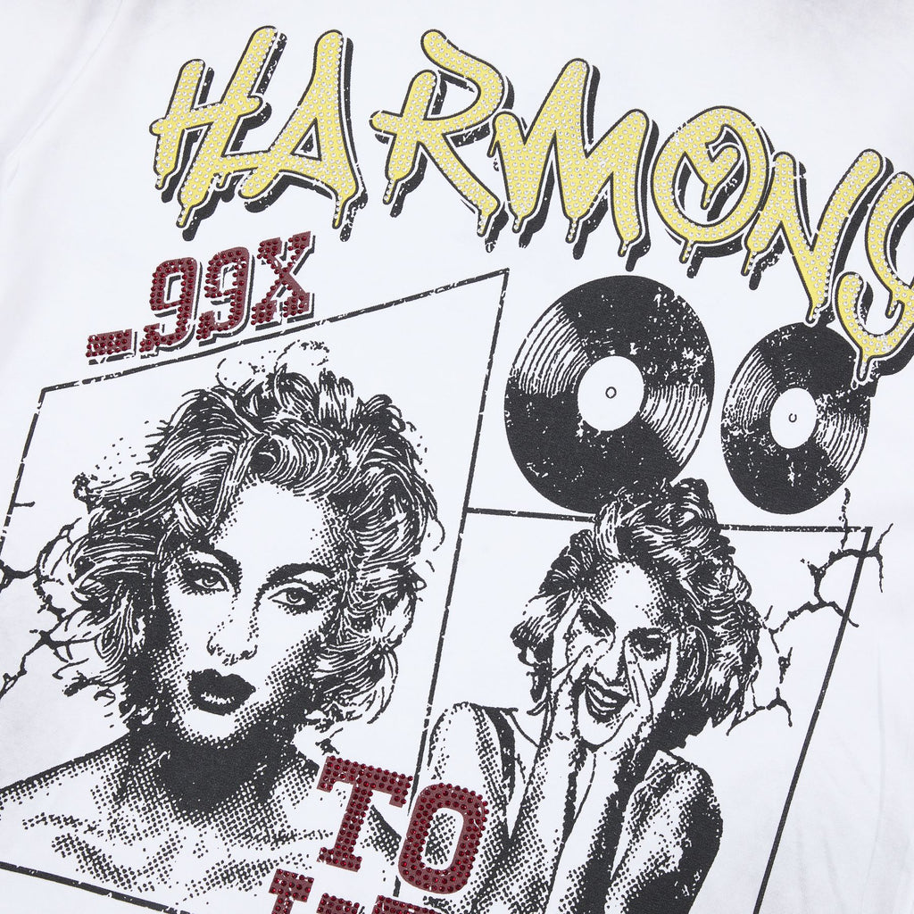 HARMONY Tour Graphic Raw-Edge T-Shirt ¡ª detail