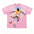 DUAA Soccer Player Graphic T-Shirt - Pink ¡ª hero
