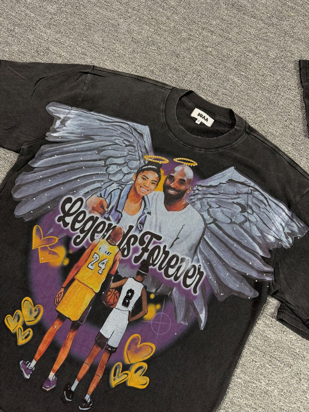 DUAA Angel 24 Graphic T-Shirt ¡ª detail