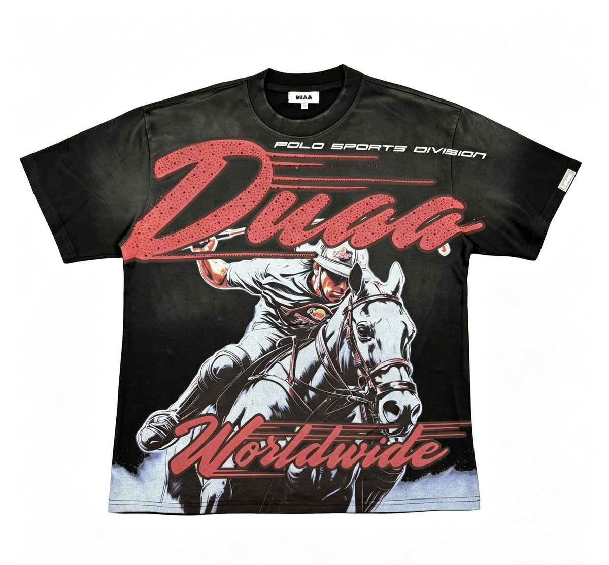 DUAA New Age Horse Rider Graphic T-Shirt ¡ª hero