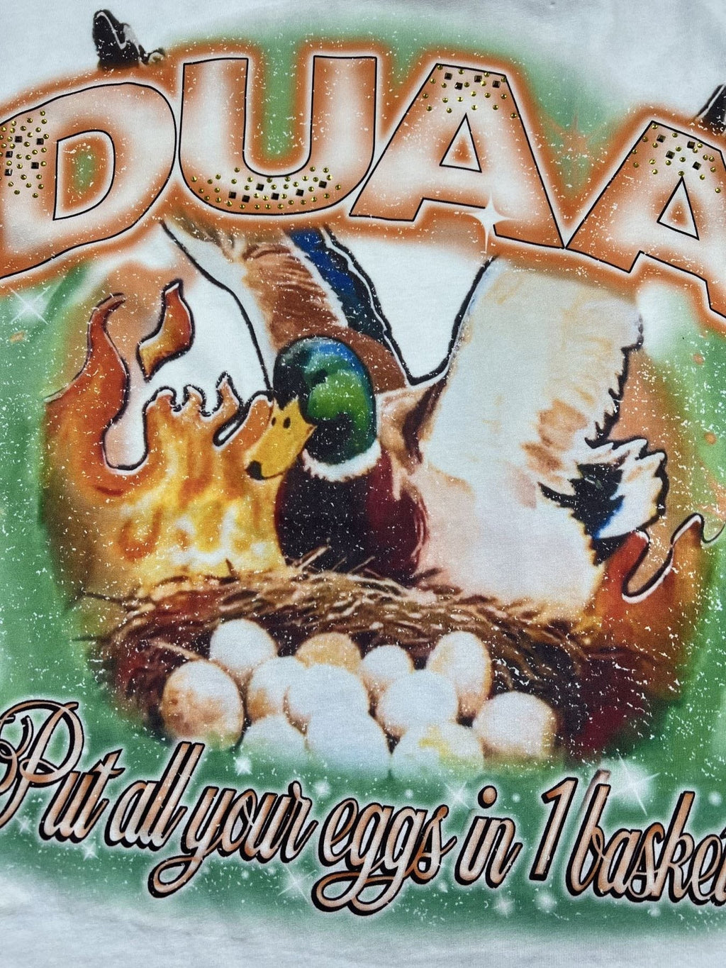 DUAA Duck & Eggs Graphic Short-Sleeve T-Shirt ¡ª detail