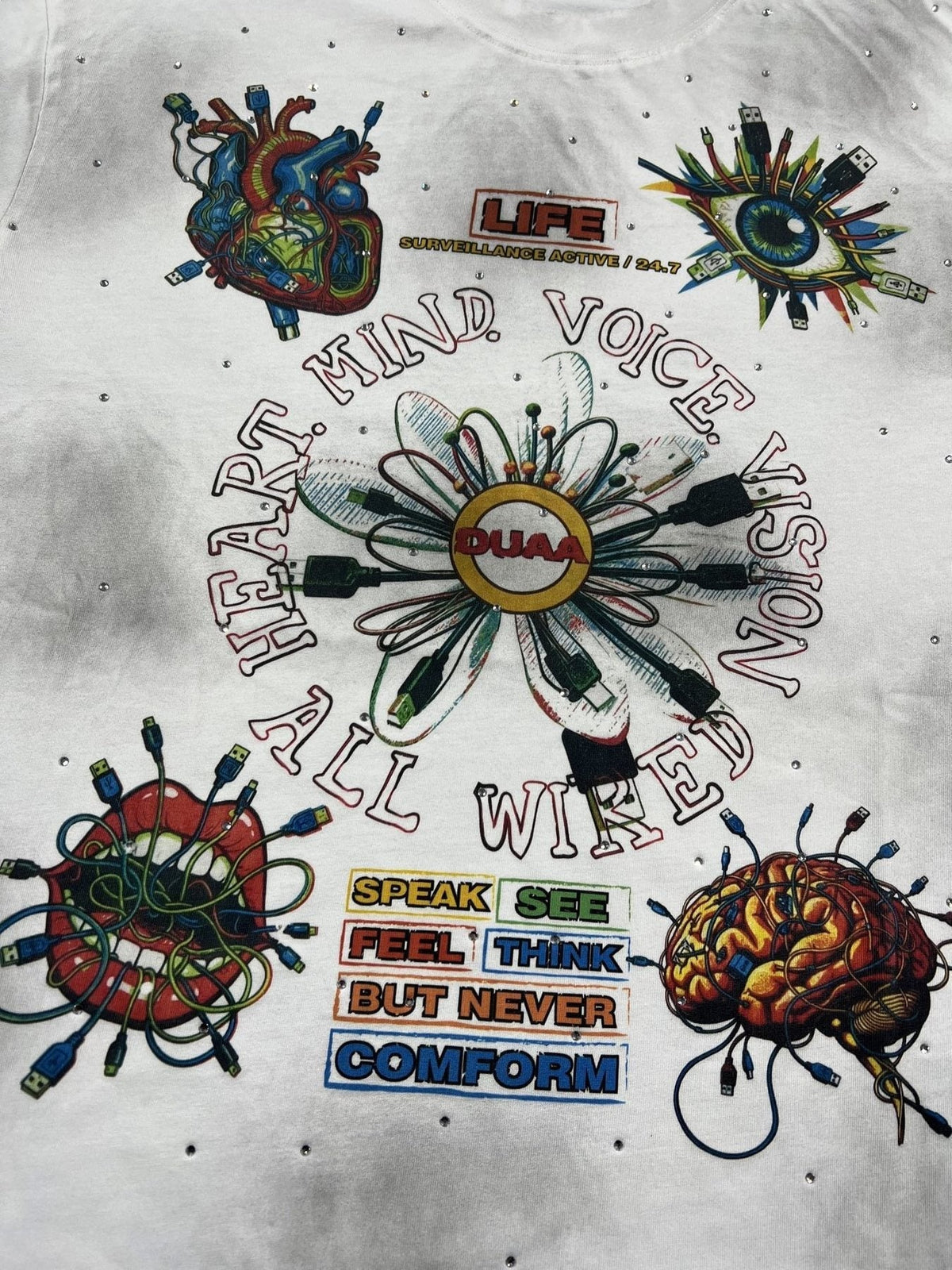 DUAA New Age Graphic T-Shirt ¡ª detail