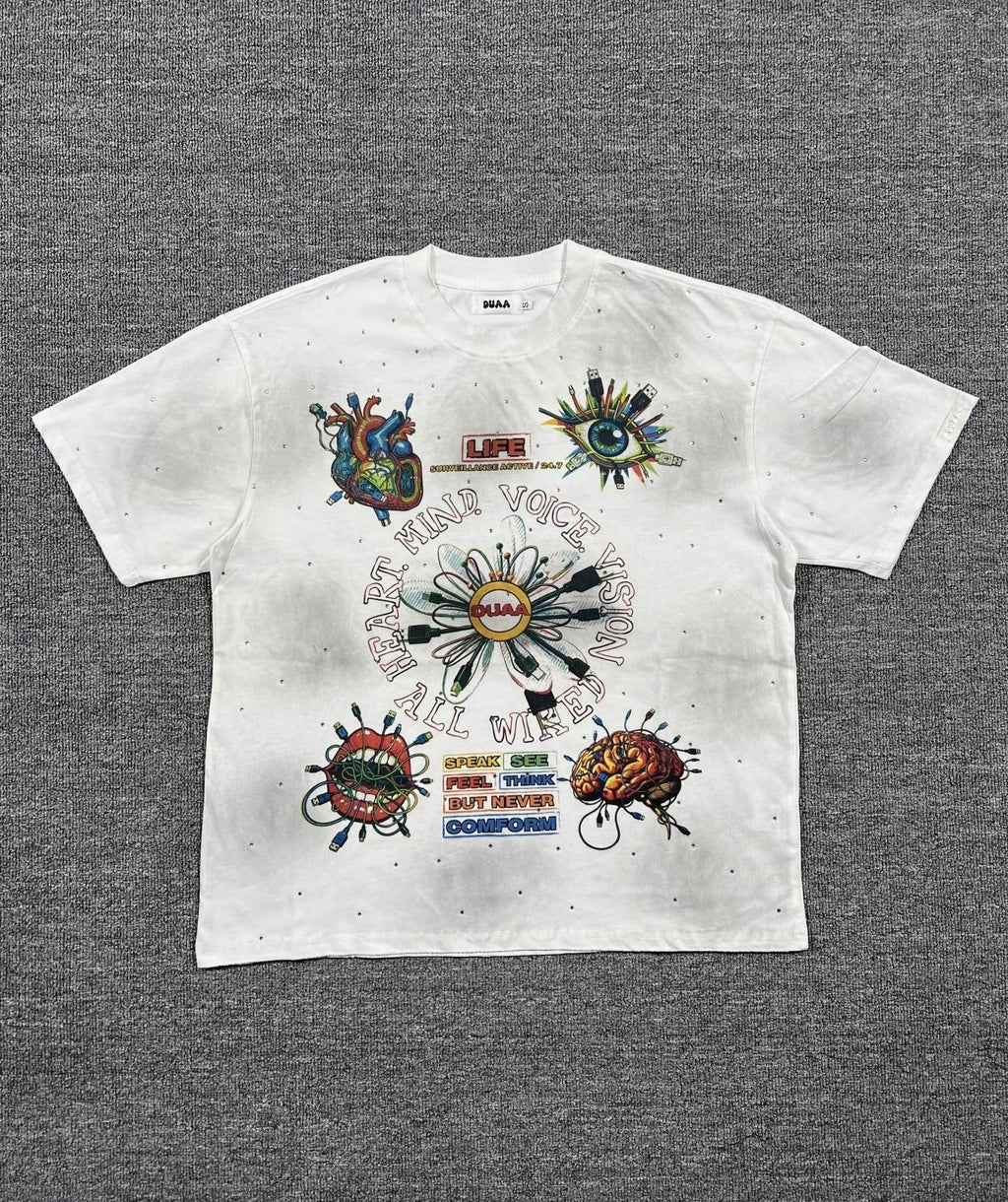 DUAA New Age Graphic T-Shirt ¡ª front