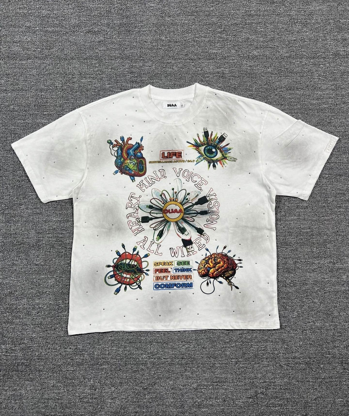 DUAA New Age Graphic T-Shirt ¡ª front