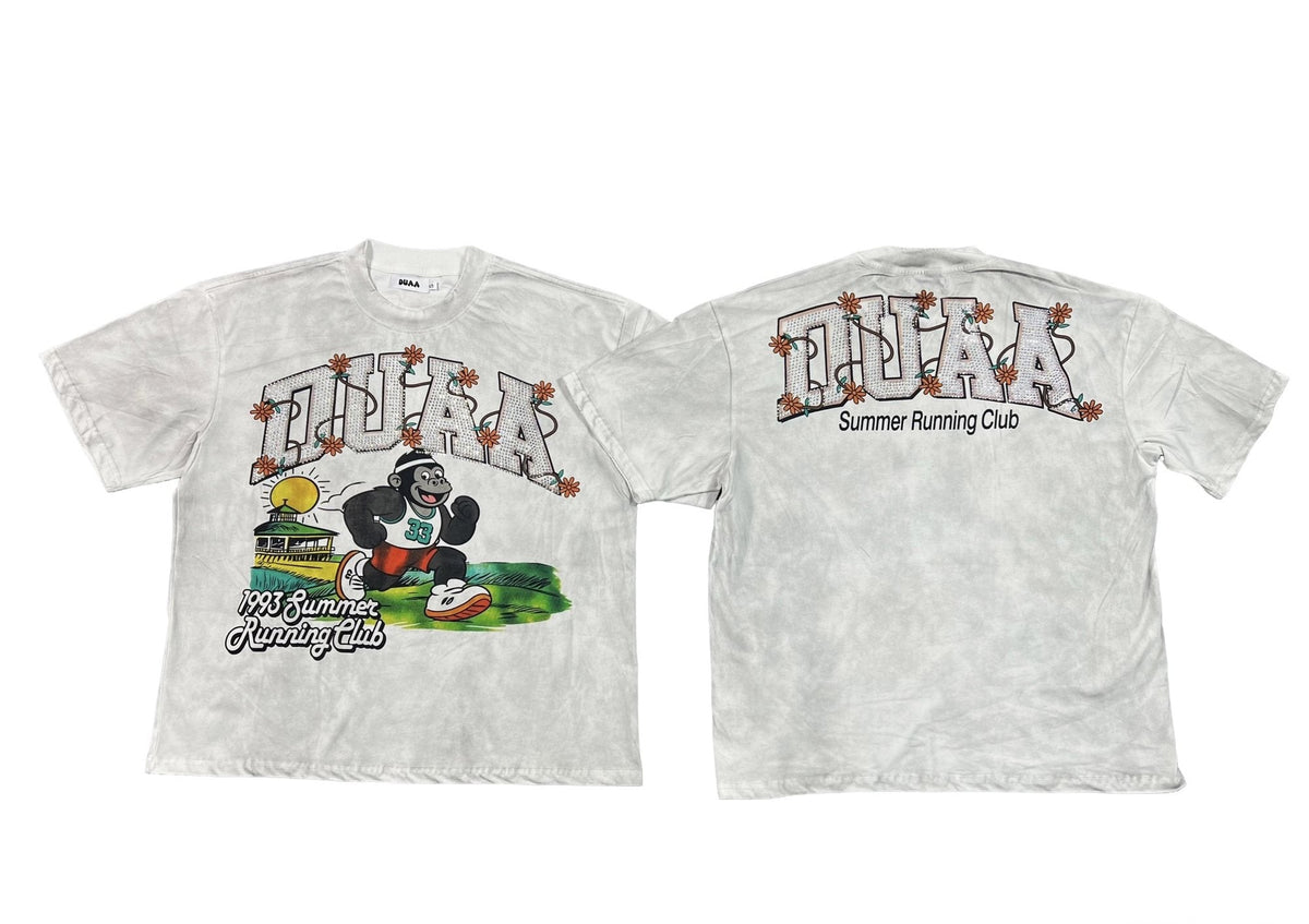 DUAA Summer Running Club Graphic T-Shirt ¡ª hero
