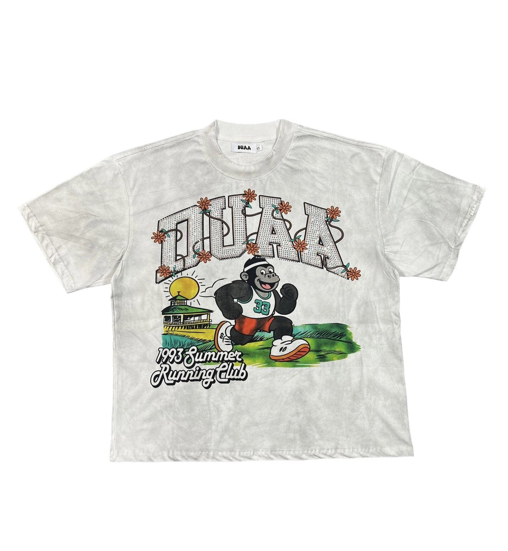 DUAA Summer Running Club Graphic T-Shirt ¡ª front