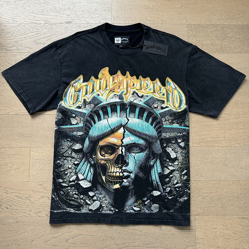 Godspeed Out of Many One Graphic T-Shirt ¡ª hero