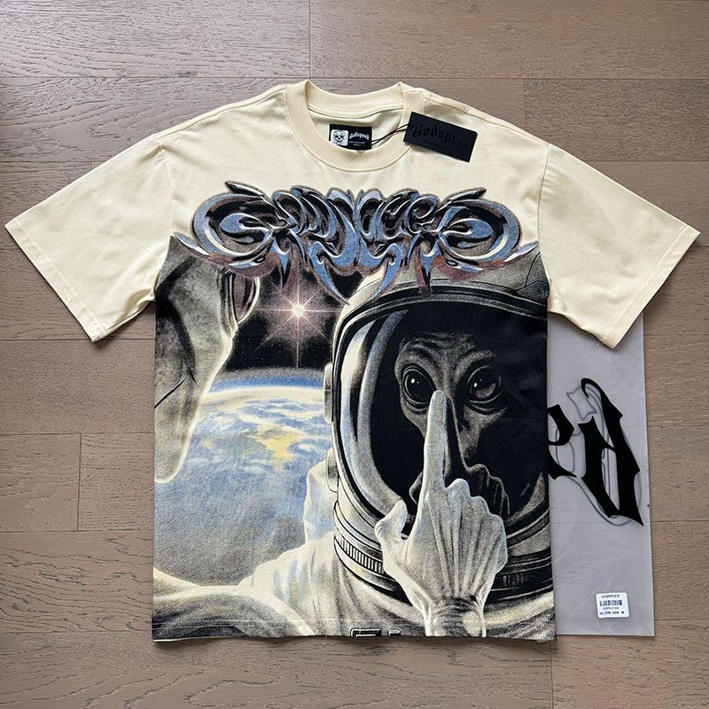 Godspeed Astronaut Back Print T-Shirt ¡ª context