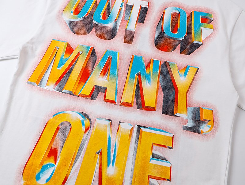 Godspeed Out of Many Skull Graphic T-Shirt ¡ª detail
