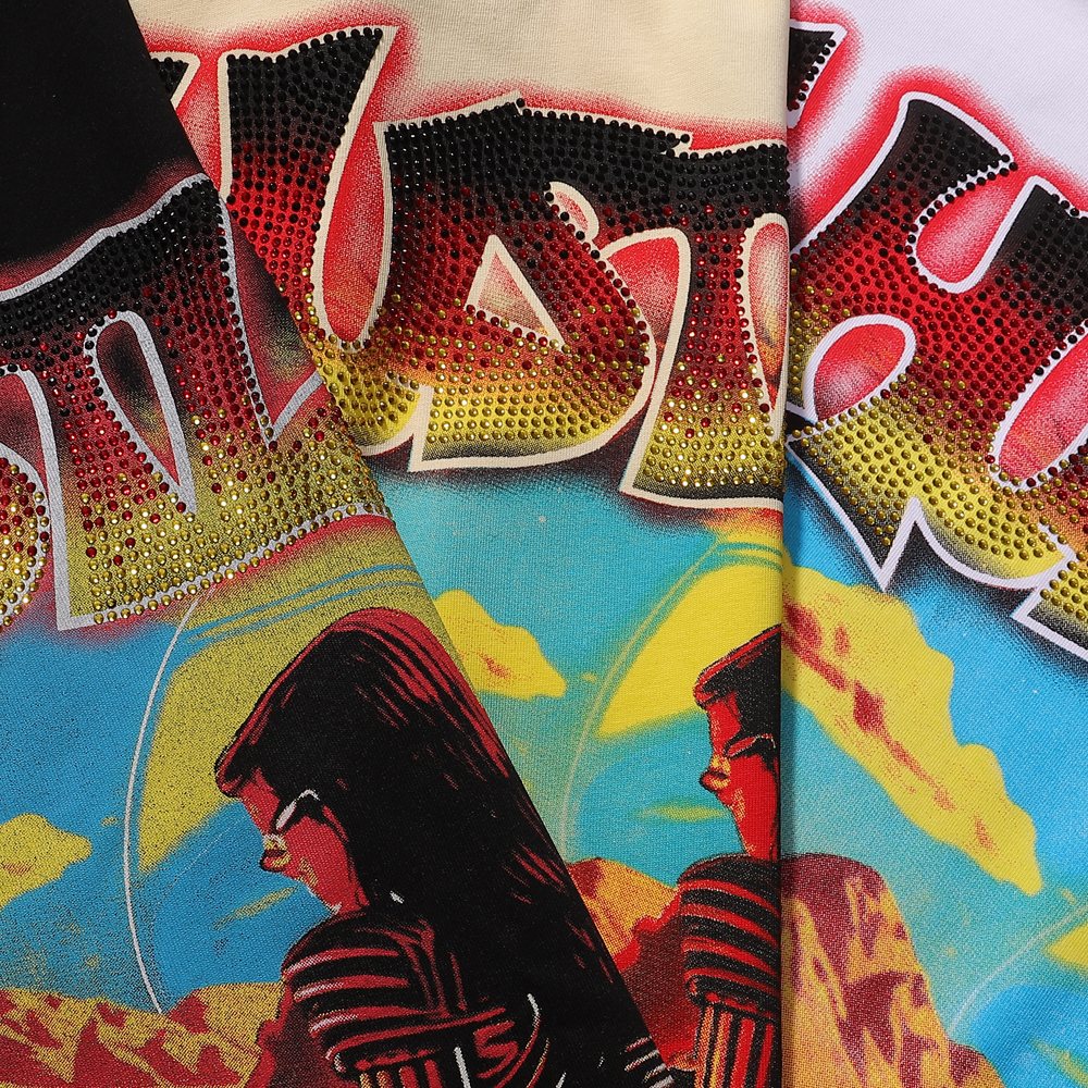 Life Hustlere Angel Graphic T-Shirt ¡ª fabric_closeup