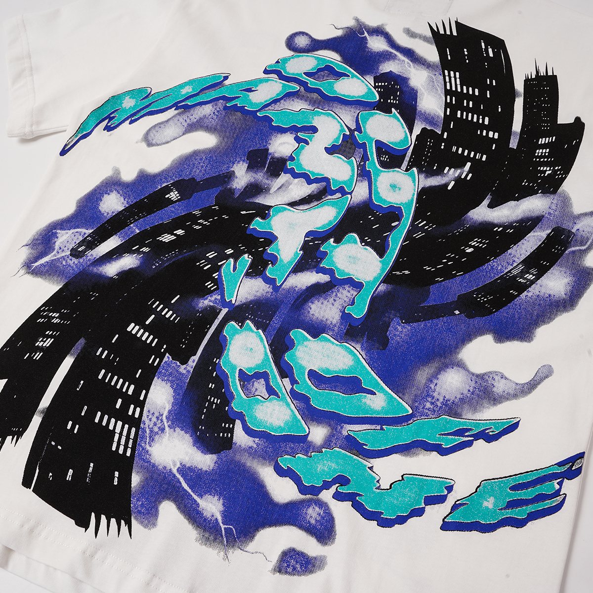 Godspeed Skull Liberty Graphic T-Shirt ¡ª detail