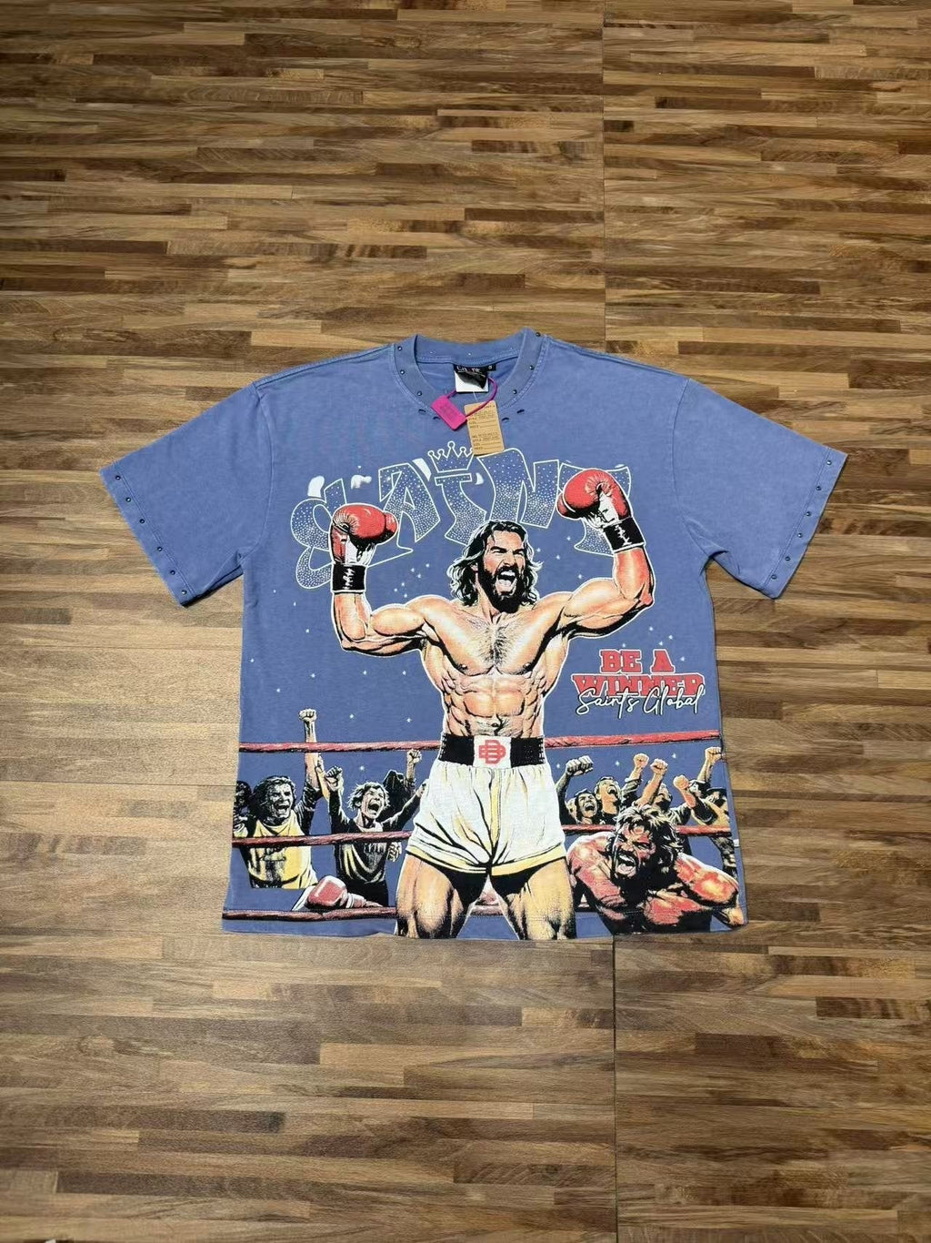 SAINT Boxer Winner Graphic T-Shirt ¡ª front