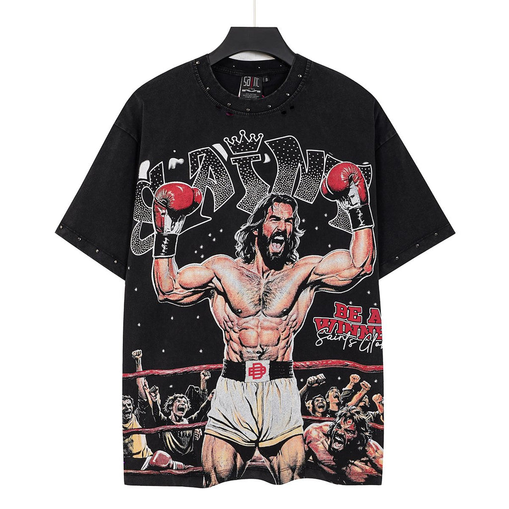 SAINT Boxer Winner Graphic T-Shirt ¡ª hero