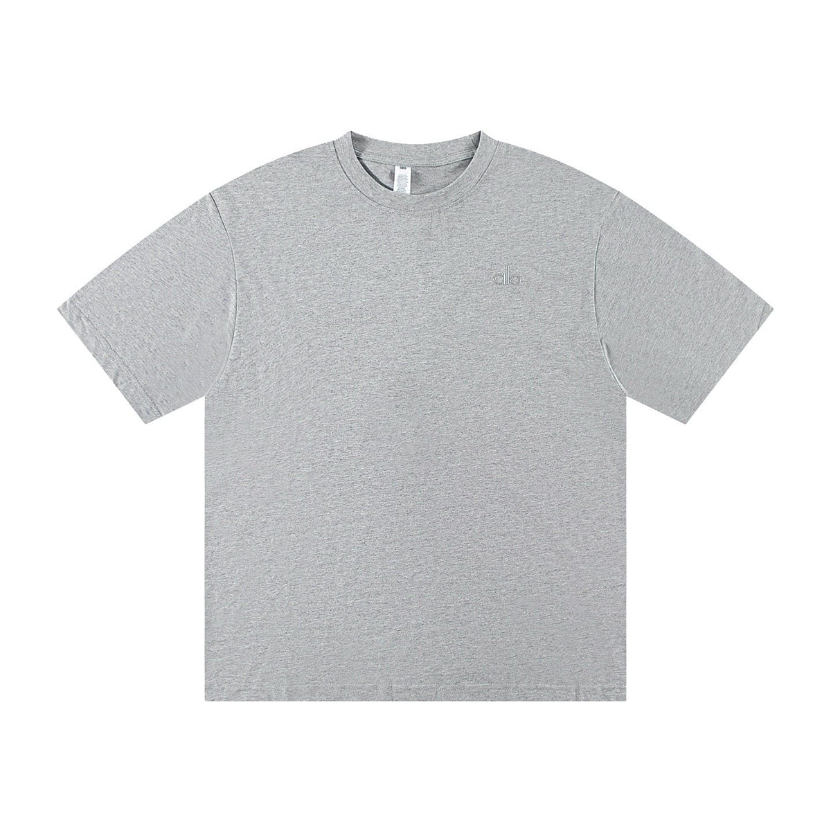 alo Solid Logo T-Shirt & Shorts Set ¡ª front