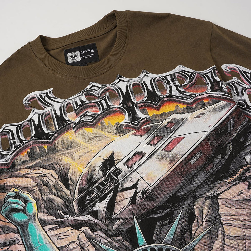 Godspeed Rock Graphic Short-Sleeve T-Shirt ¡ª detail