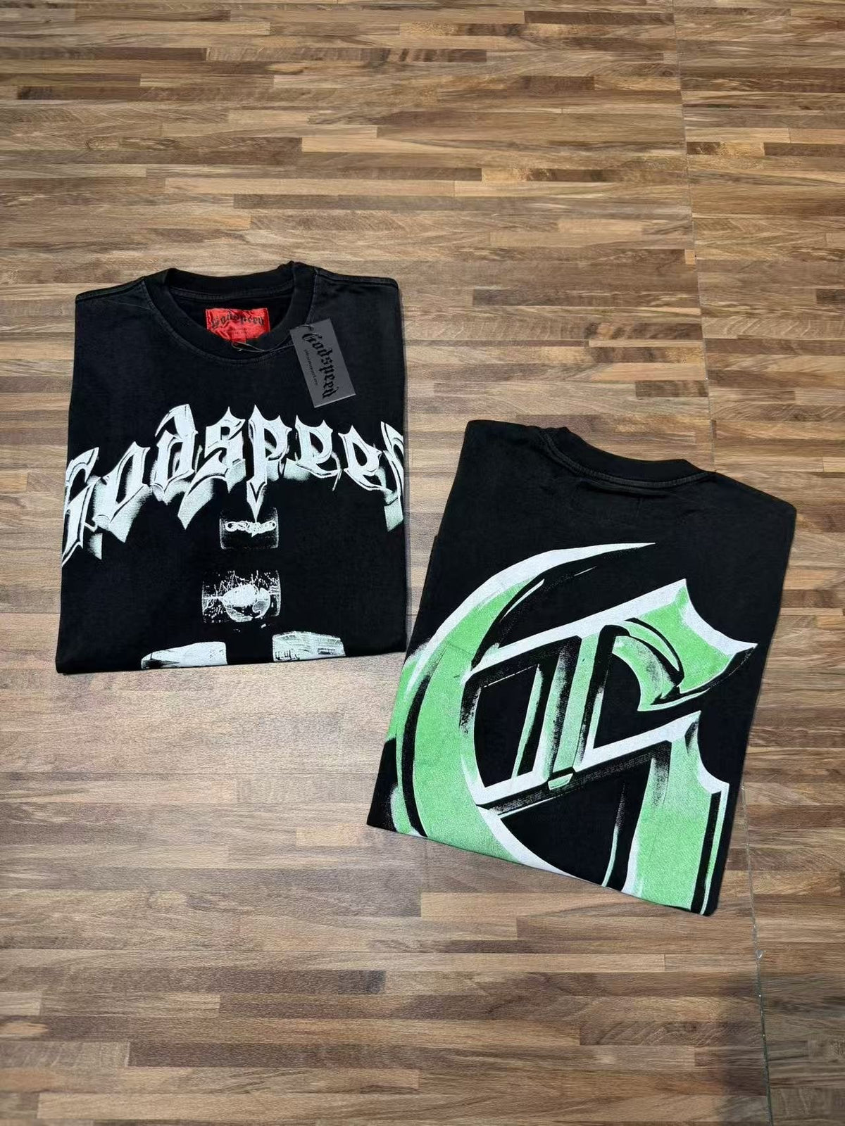 Godspeed Rock Graphic Washed T-Shirt ¡ª context
