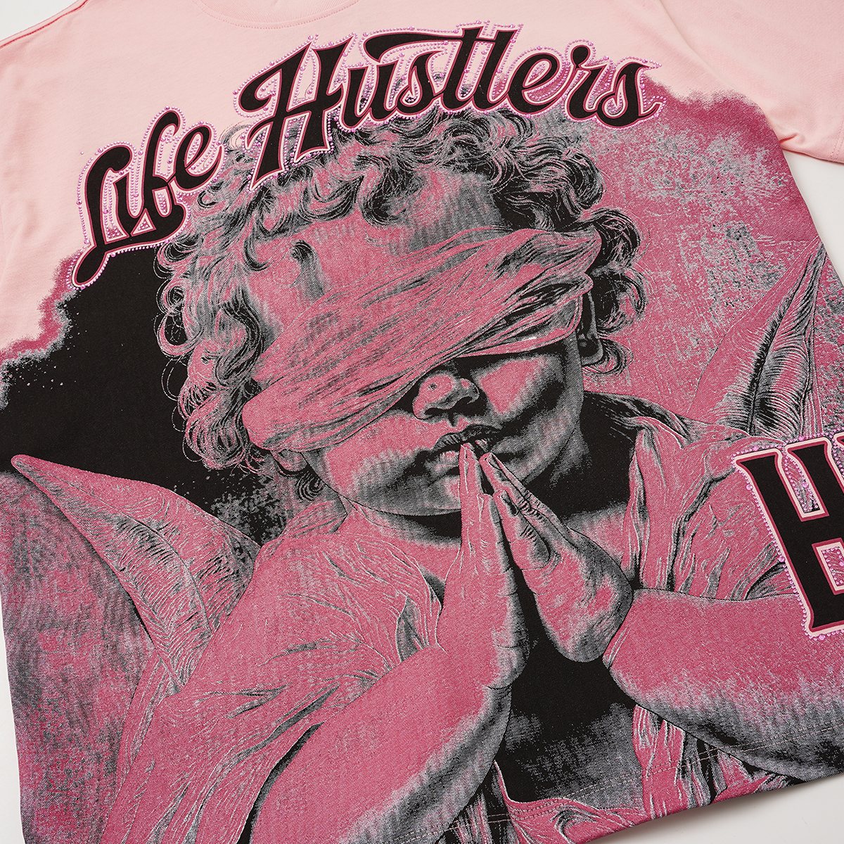 Life Hustlere No Days Off Graphic T-Shirt ¡ª detail
