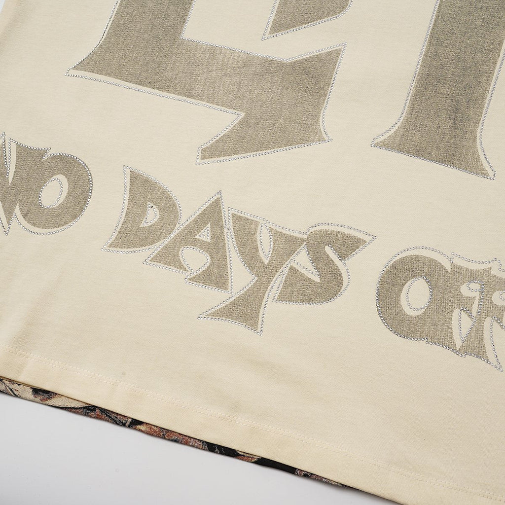 Life Hustlere No Days Off Angel Graphic T-Shirt ¡ª detail