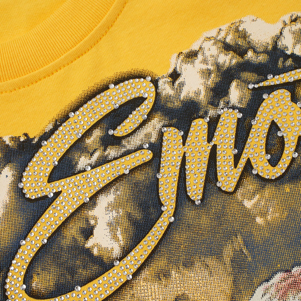 MIXED EMOTION Front Rhinestone Graphic T-Shirt ¡ª detail