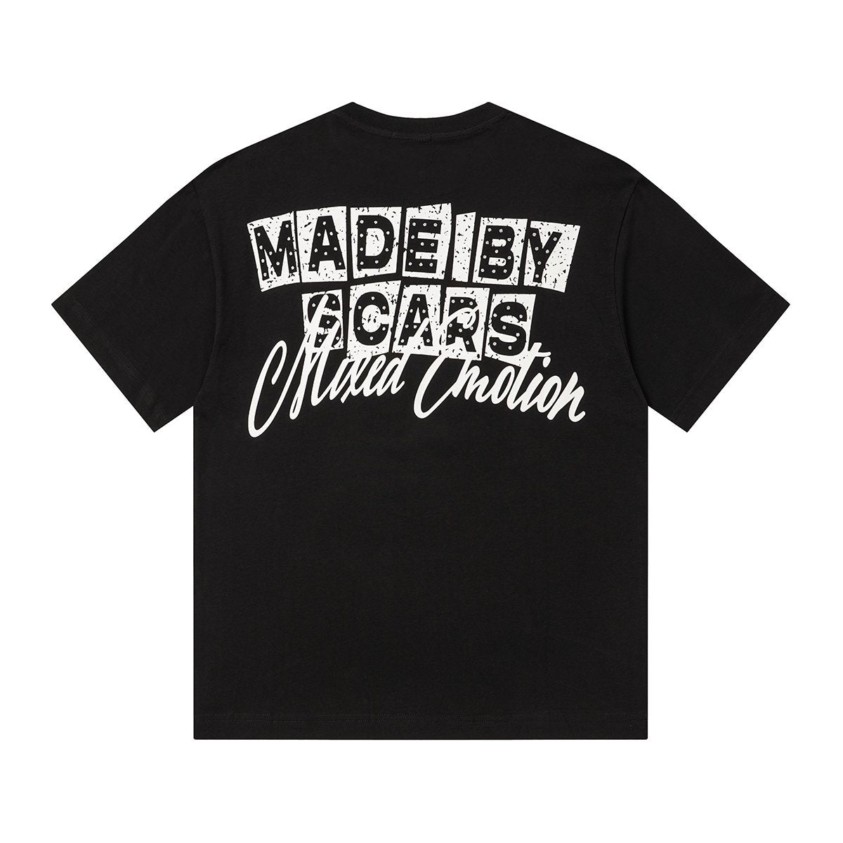 MIXED EMOTION Front Rhinestone Graphic T-Shirt ¡ª back