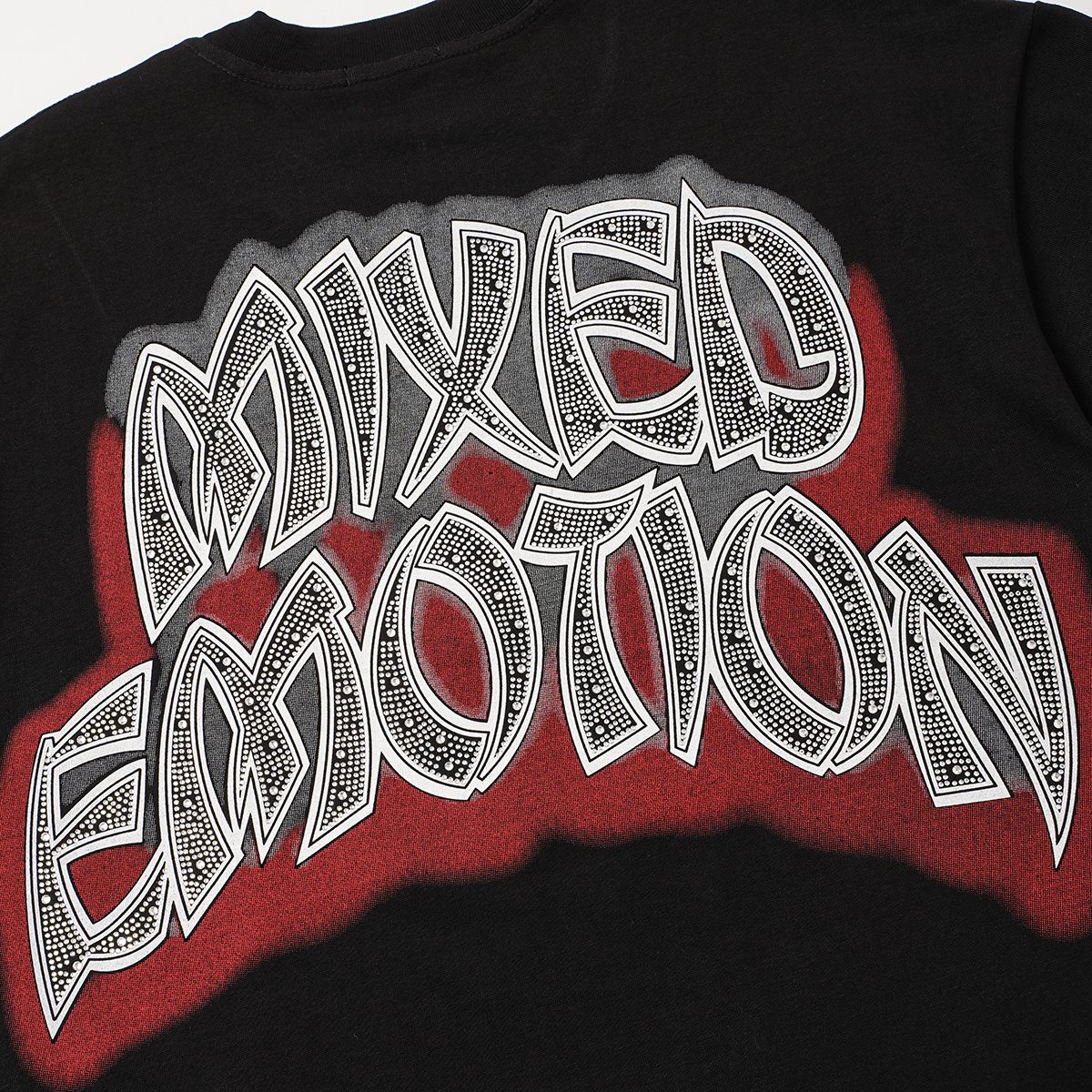 MIXED EMOTION Skeleton Graphic T-Shirt ¡ª detail