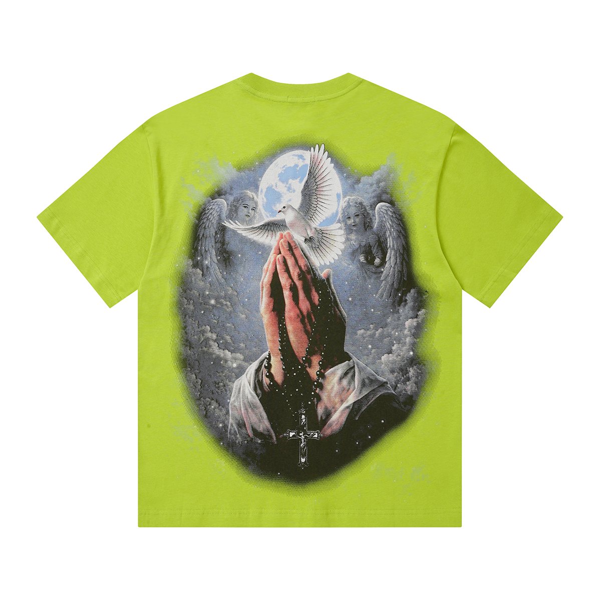 MIXED EMOTION Rhinestone Graphic Short-Sleeve T-Shirt ¡ª back