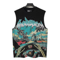 Godspeed Street Car Graphic Sleeveless T-Shirt ¡ª hero