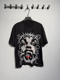 SAINT Vampire Face Graphic T-Shirt ¡ª front